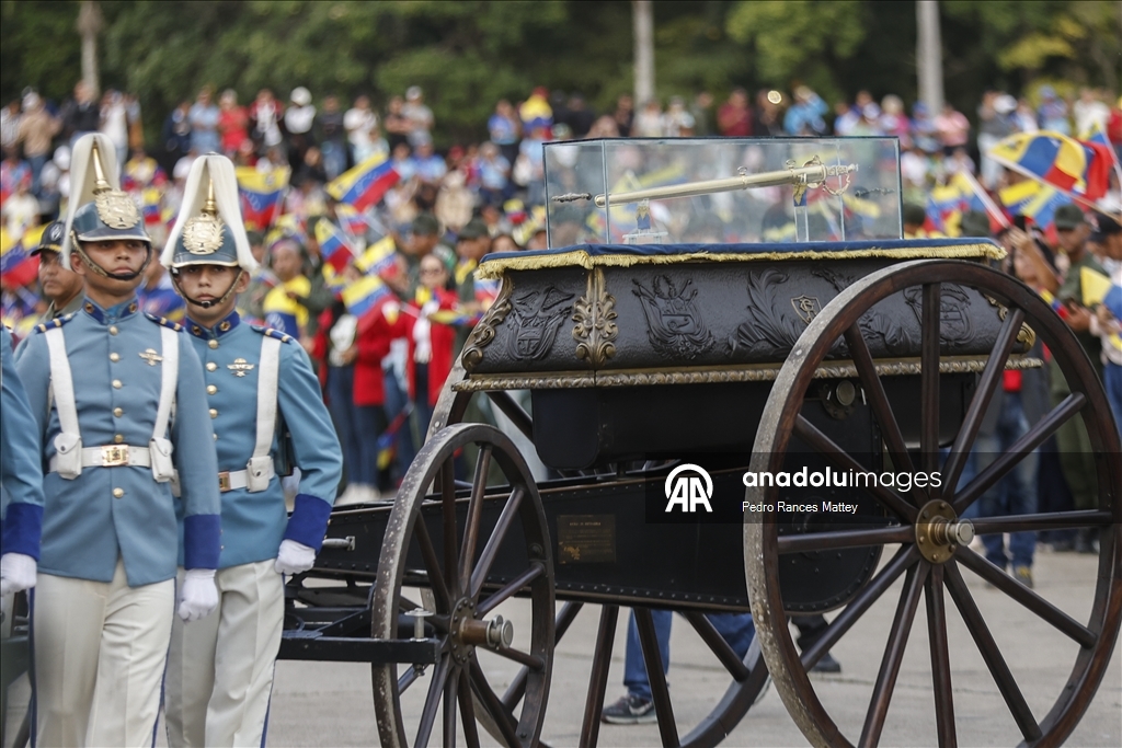 Venezuela's President Nicolas Maduro attends military ceremony held in Caracas