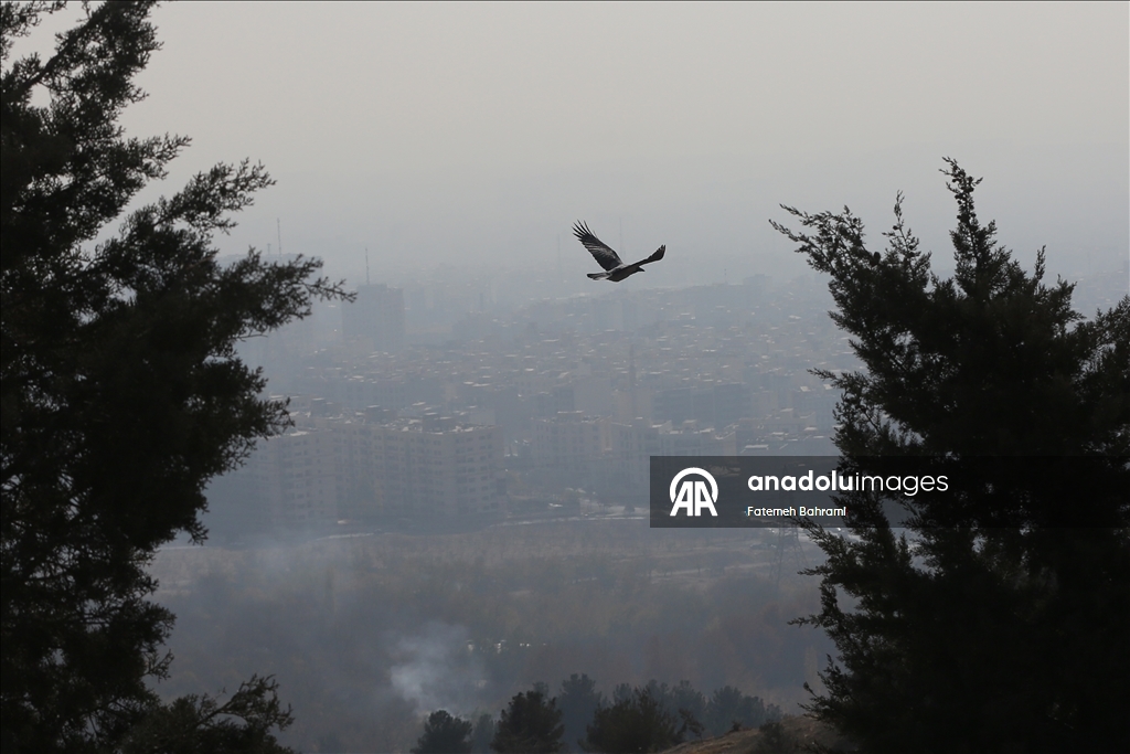 Tahran, dünyada hava kirliliği sıralamasında bugün birinci sırada yer aldı