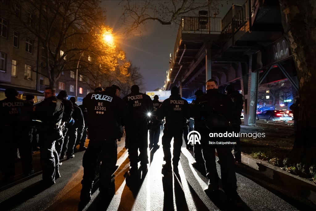 В Берлине прошла акция в поддержку Палестины