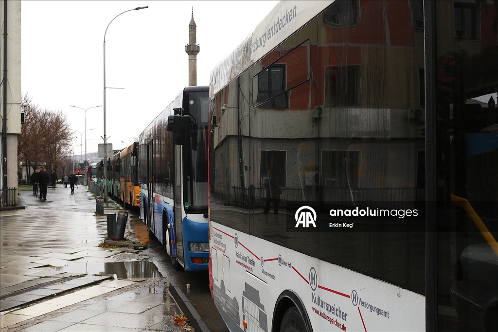 Priština treći dan bez javnog prevoza, prevoznici nastavljaju štrajk
