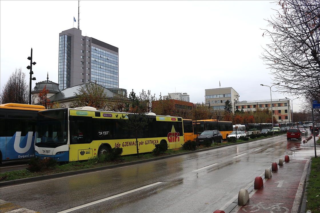Priština treći dan bez javnog prevoza, prevoznici nastavljaju štrajk