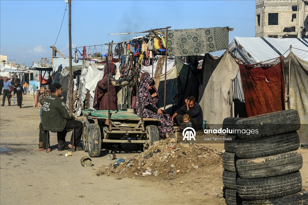Han Yunus’ta İsrail güçlerinin çekilmediği bölgelerde Filistinliler endişe içinde yaşıyor