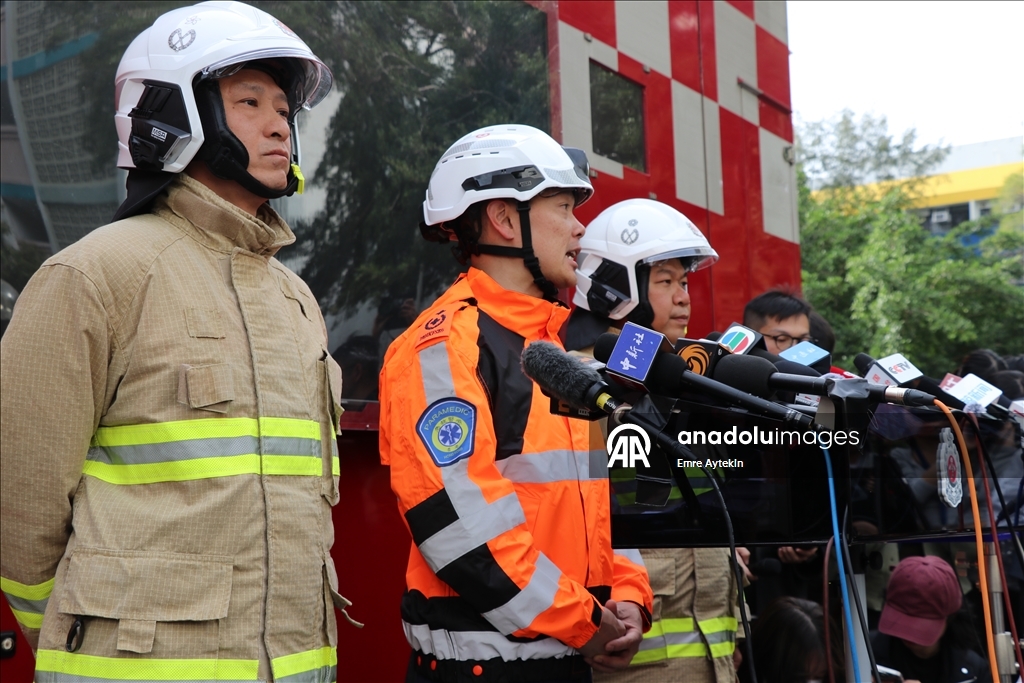  Hong Kong'da sitede çıkan yangında 55 kişi öldü, 279 kişiden haber alınamıyor