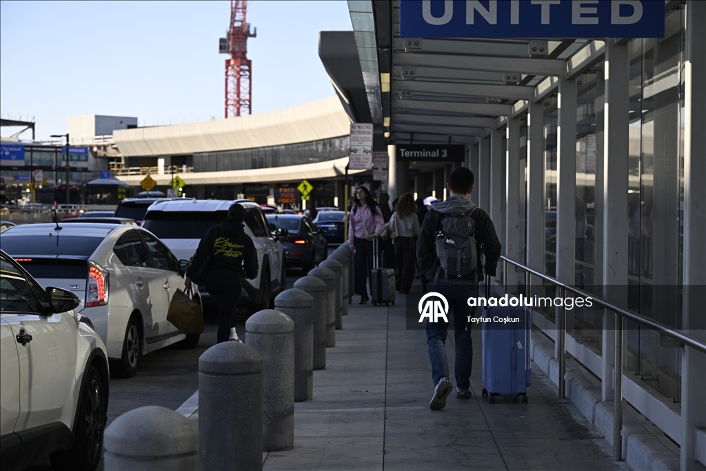 "Şükran Günü" tatili öncesi San Francisco Uluslararası Havalimanı'nda yoğunluk yaşandı