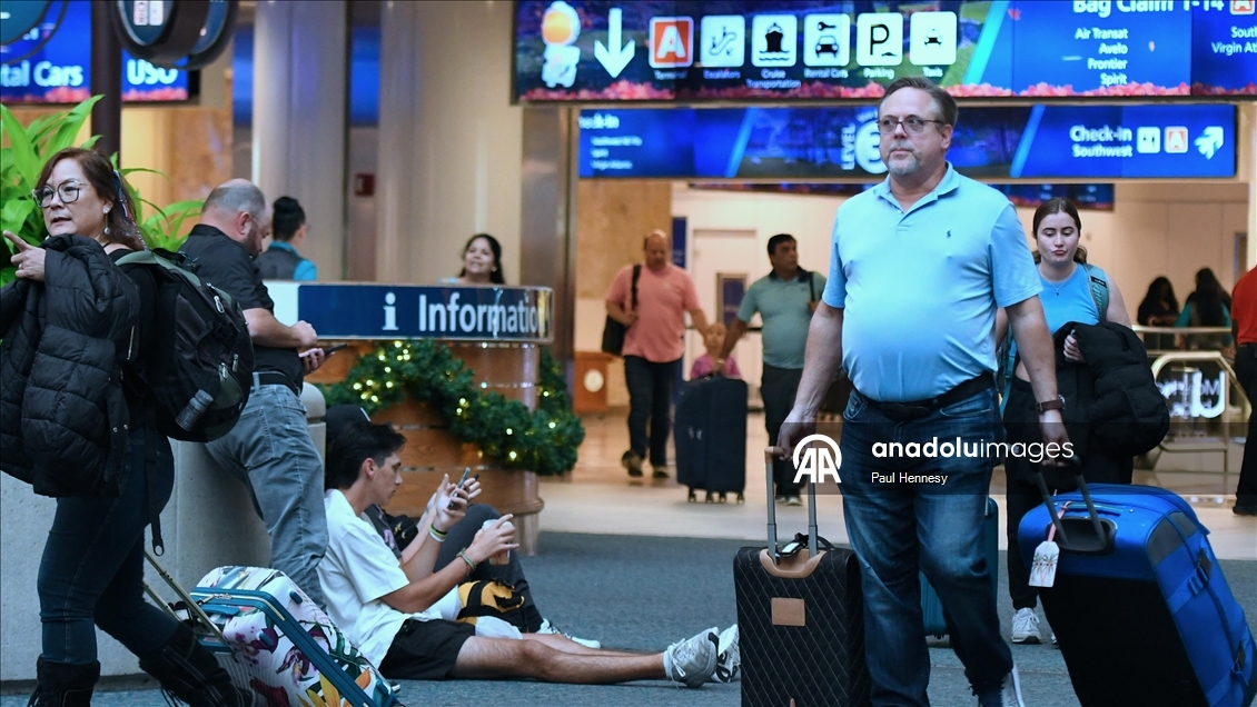 ABD’de "Şükran Günü" tatili öncesi havalimanlarında rekor yoğunluk yaşanıyor  