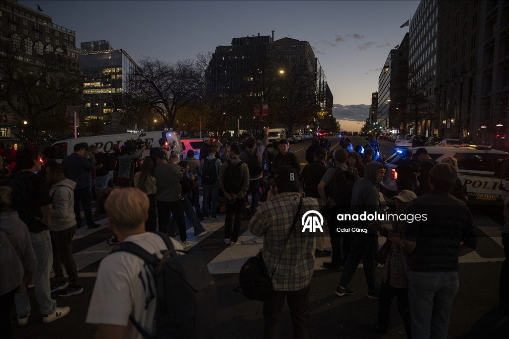 У Белого дома ранены два бойца Национальной гвардии