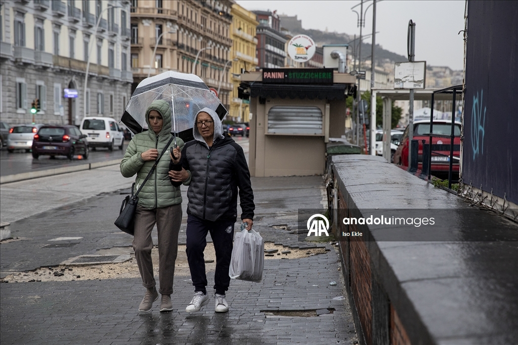 İtalya'nın Campania bölgesinde "sarı" kodlu meteorolojik uyarı 