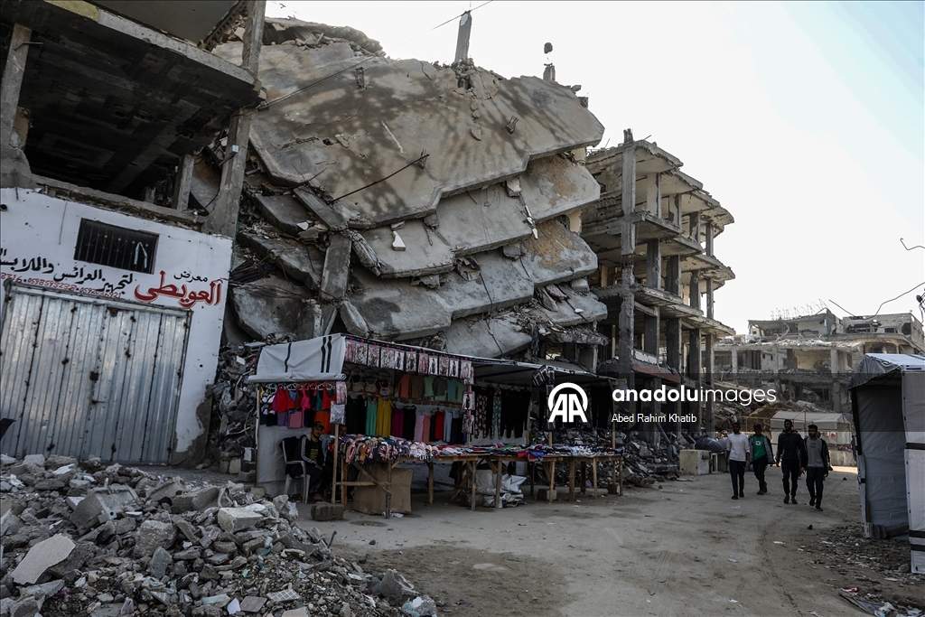 Han Yunus’ta İsrail güçlerinin çekilmediği bölgelerde Filistinliler endişe içinde yaşıyor