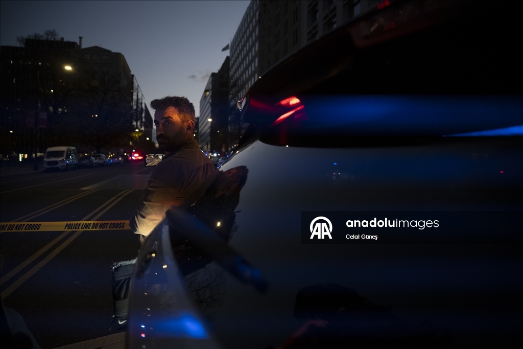 У Белого дома ранены два бойца Национальной гвардии