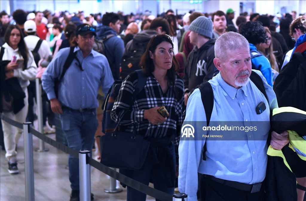В аэропортах США рекордная загруженность в преддверии Дня благодарения