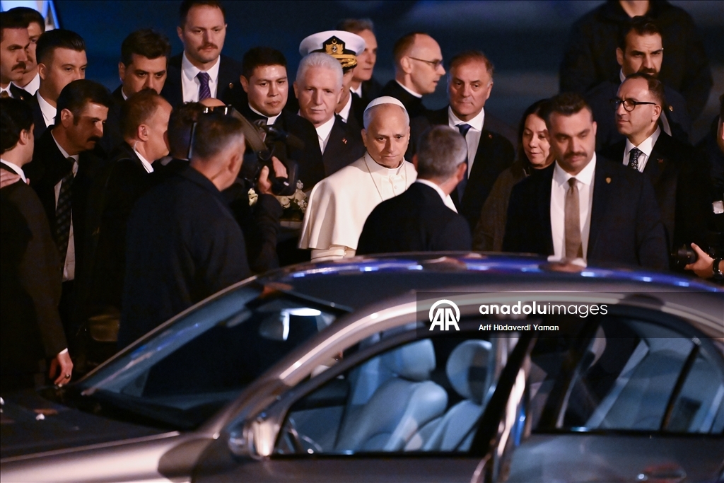 Папа Римский Лев XIV прибыл с визитом Турцию