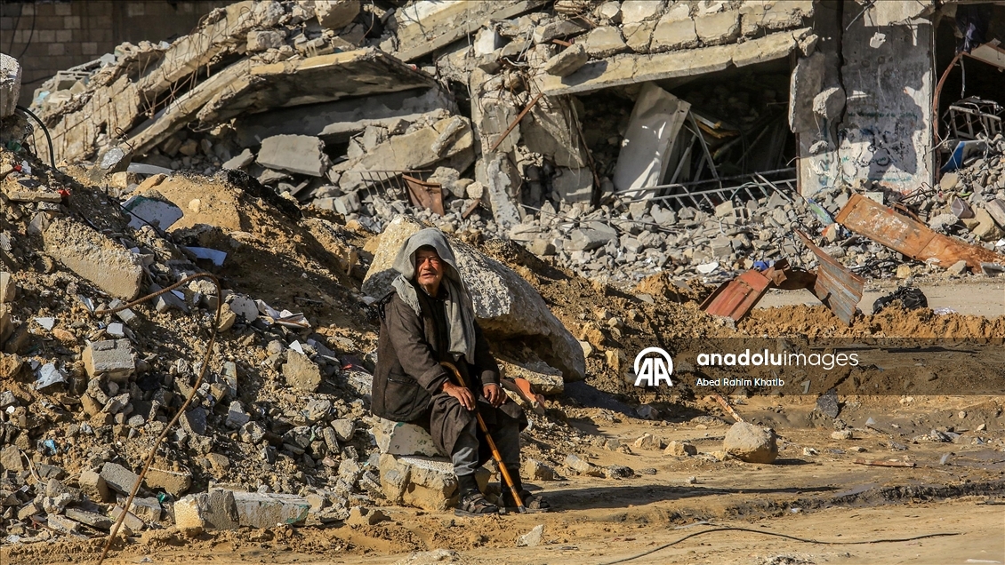 Han Yunus’ta İsrail güçlerinin çekilmediği bölgelerde Filistinliler endişe içinde yaşıyor