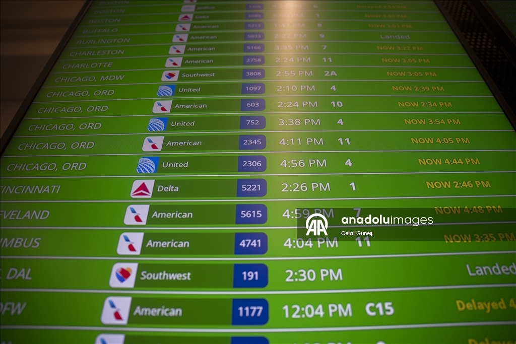 ABD’de "Şükran Günü" tatili öncesi havalimanlarında rekor yoğunluk yaşanıyor