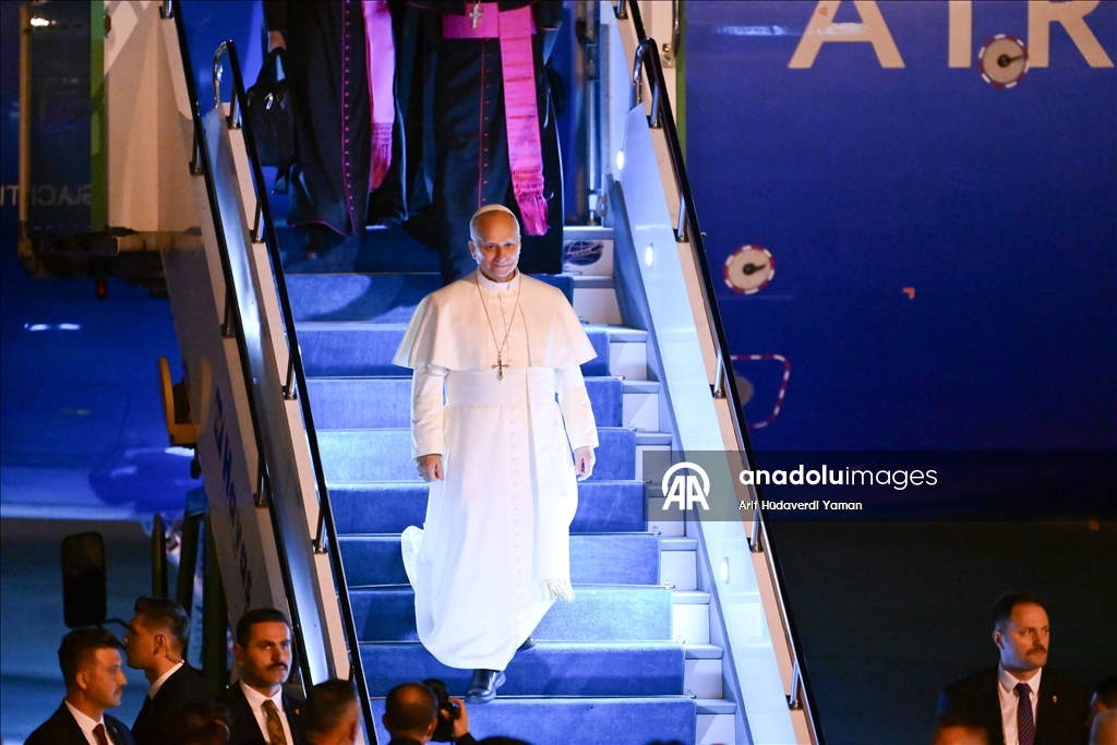 Папа Римский Лев XIV прибыл с визитом Турцию