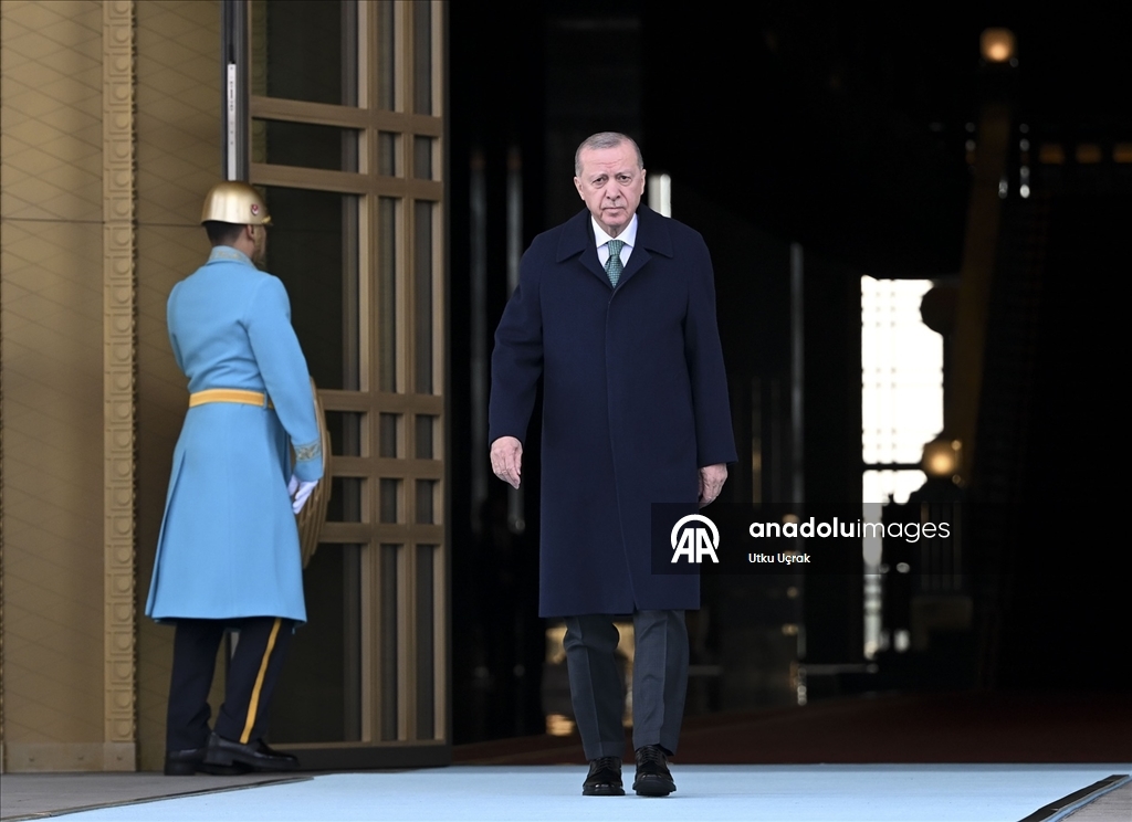 Cumhurbaşkanı Erdoğan, Vatikan Devlet Başkanı Papa 14. Leo’yu resmi törenle karşıladı