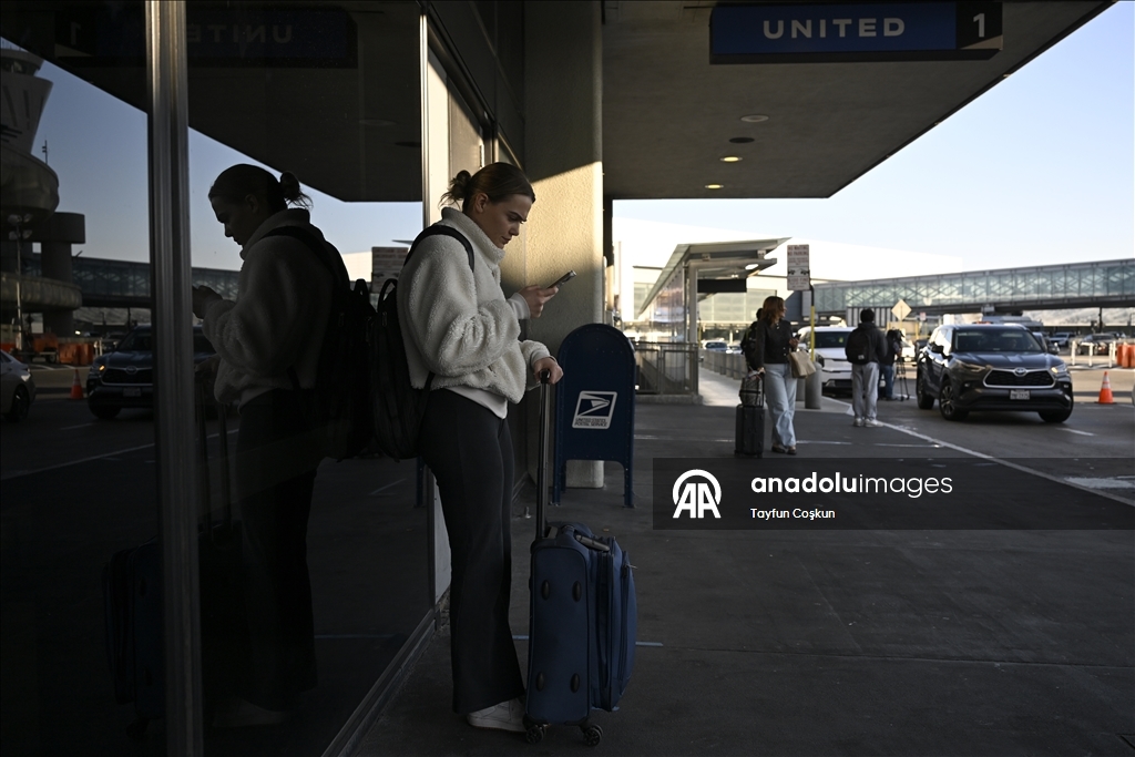 "Şükran Günü" tatili öncesi San Francisco Uluslararası Havalimanı'nda yoğunluk yaşandı