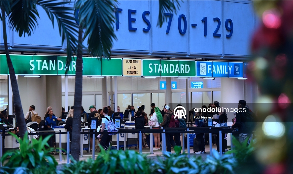 ABD’de "Şükran Günü" tatili öncesi havalimanlarında rekor yoğunluk yaşanıyor  