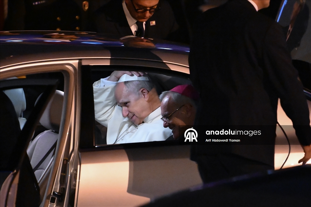 Папа Римский Лев XIV прибыл с визитом Турцию