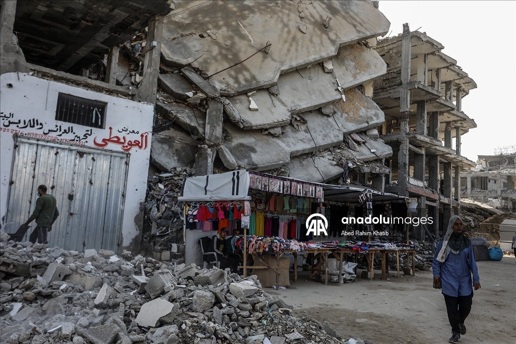 Han Yunus’ta İsrail güçlerinin çekilmediği bölgelerde Filistinliler endişe içinde yaşıyor