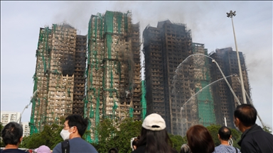 Hong Kong’da konut yangını: Can kaybı 55’e yükseldi