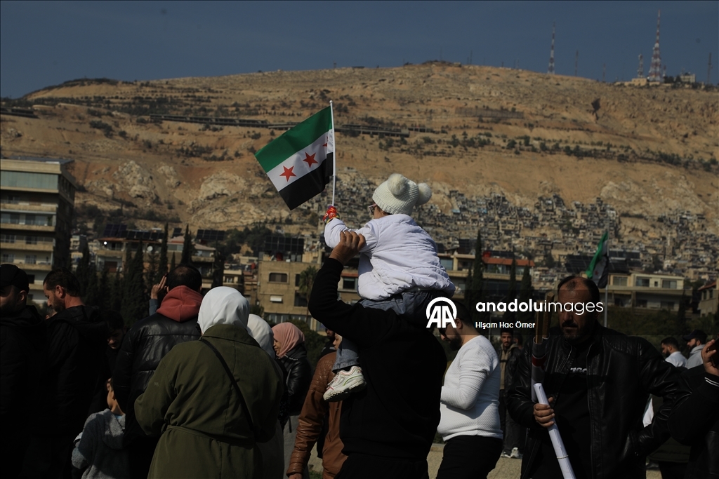 Syrians mark anniversary of the major military operation in Damascus