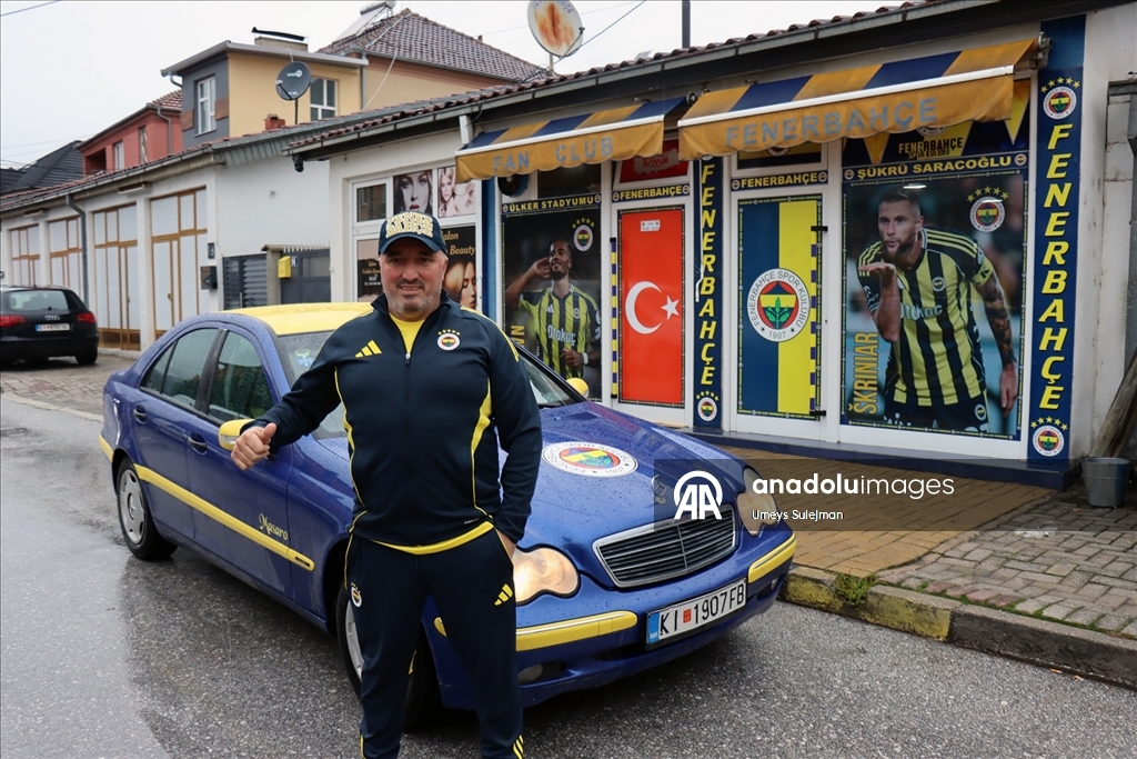 Kuzey Makedonya'daki taraftarlar derbiyi heyecanla bekliyor