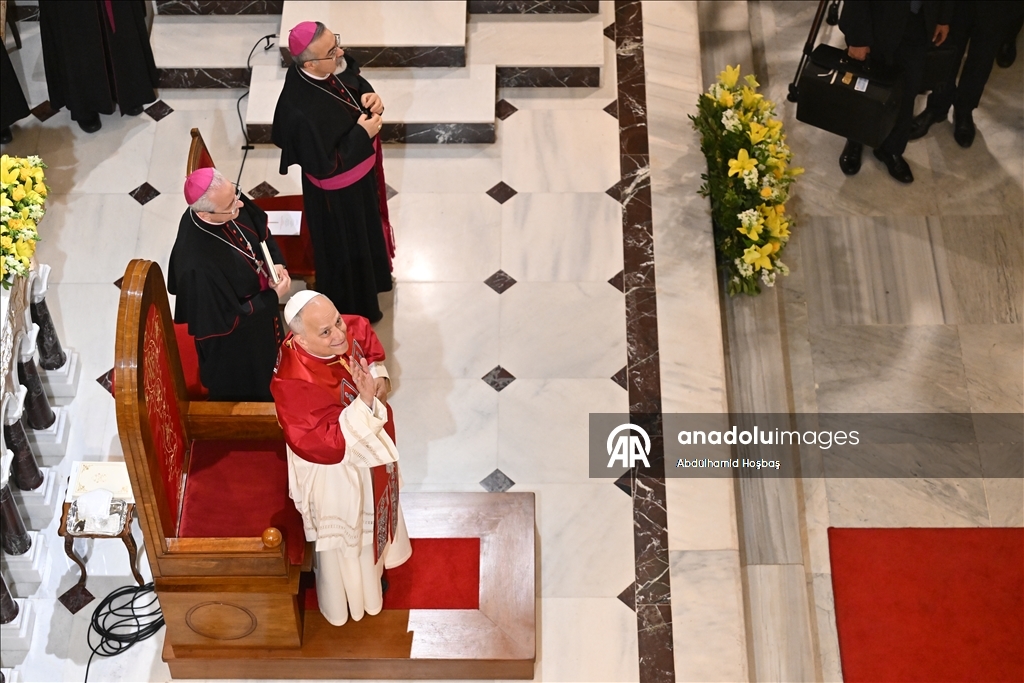 Pope Leo XIV in Istanbul
