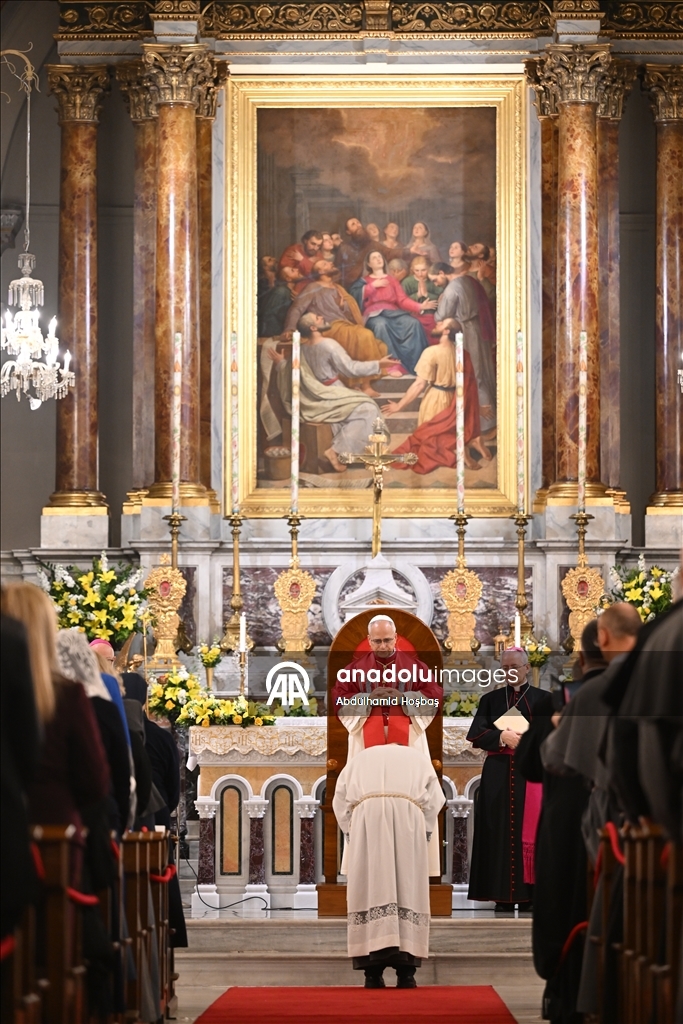 Pope Leo XIV in Istanbul