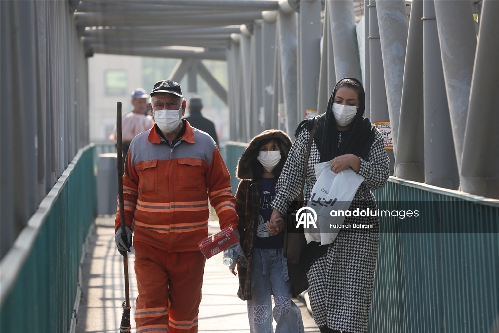 В Тегеране повышенное загрязнение воздуха 7