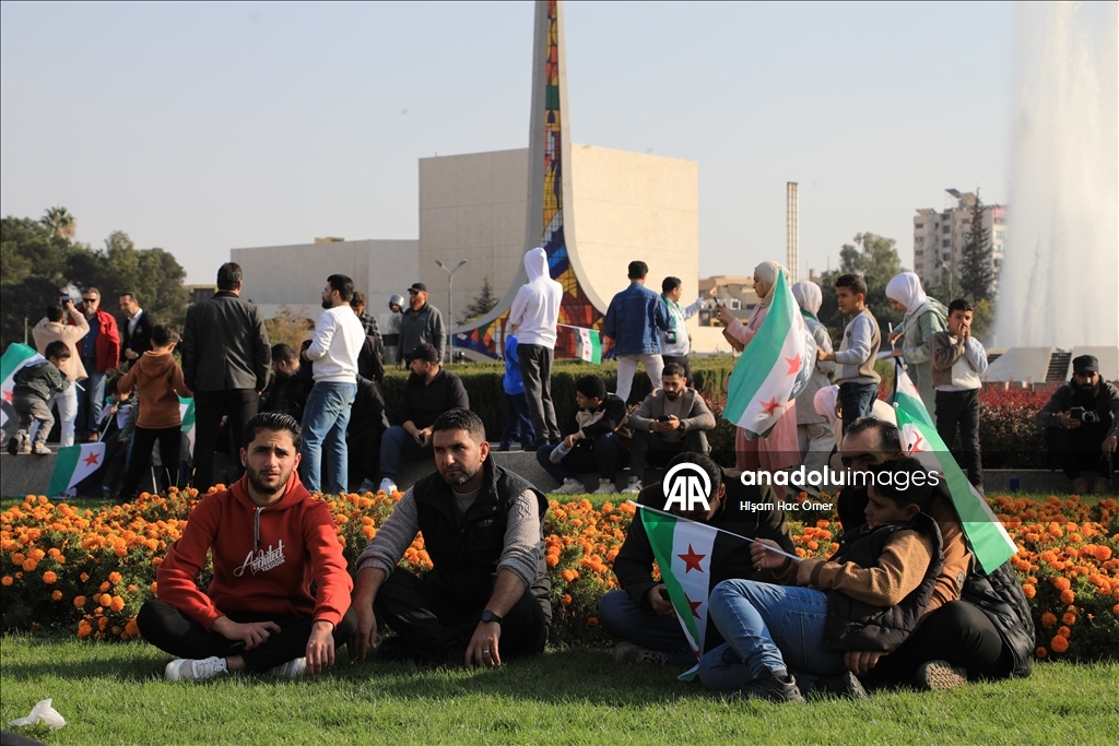 Syrians mark anniversary of the major military operation in Damascus