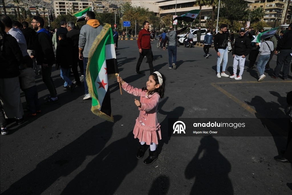 Syrians mark anniversary of the major military operation in Damascus