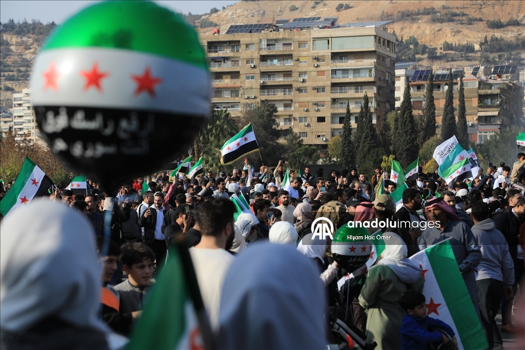 Syrians mark anniversary of the major military operation in Damascus