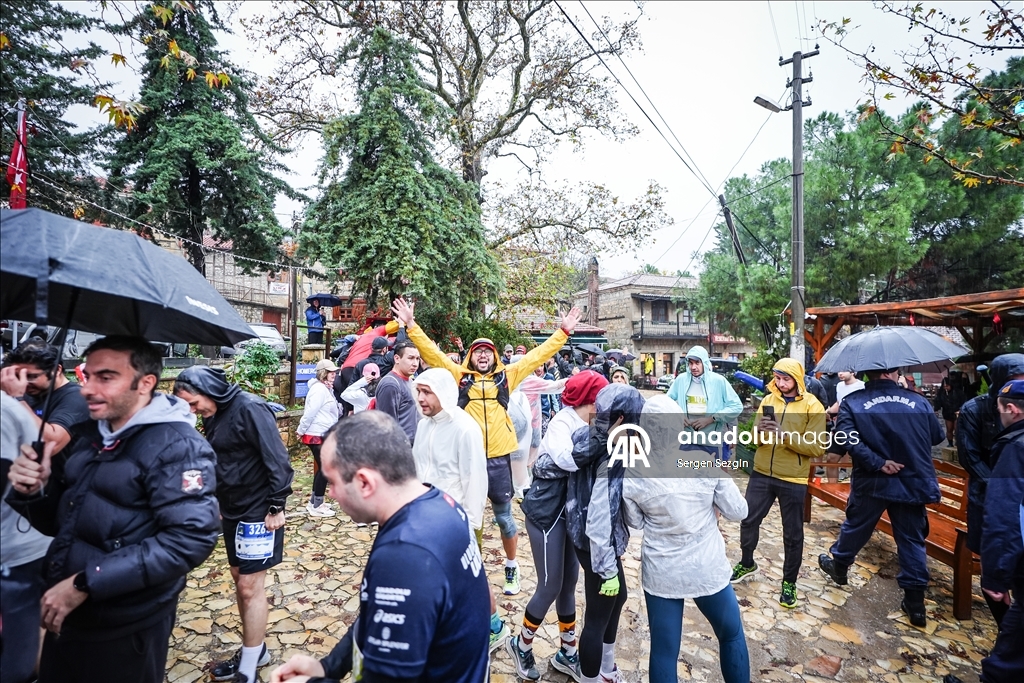 "9. Kar Spor İda Ultra" koşusu Kazdağları'nda başladı