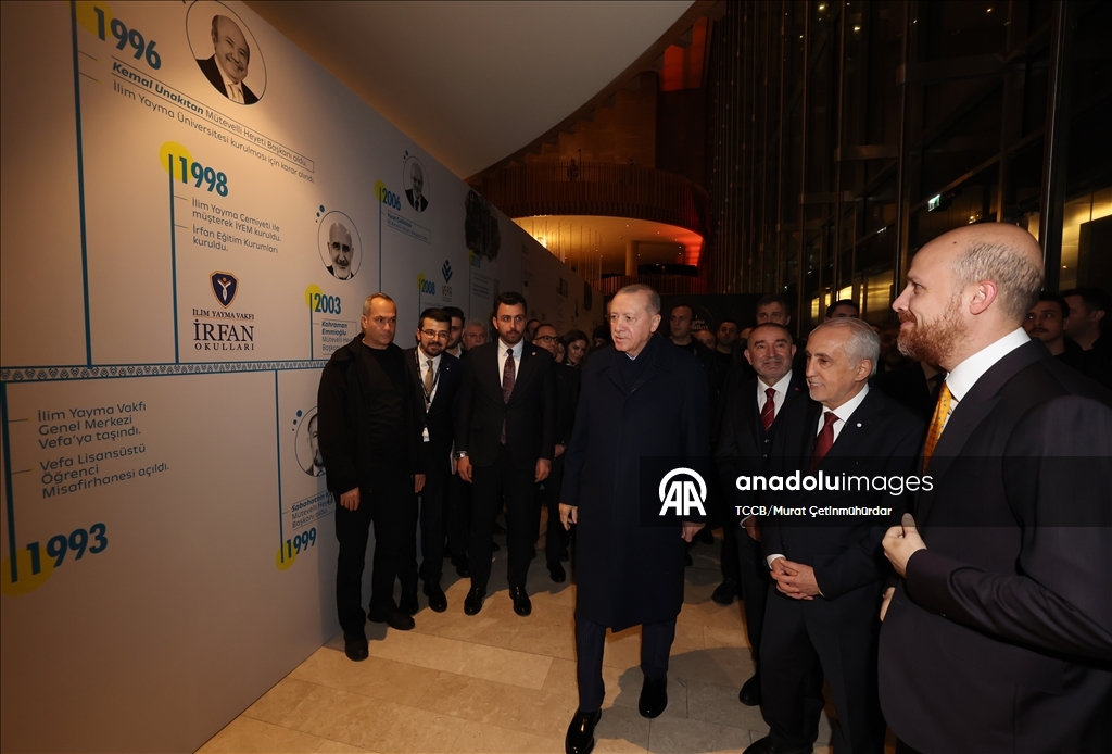 Cumhurbaşkanı Erdoğan "İlim Yayma Ödülleri" törenine katıldı