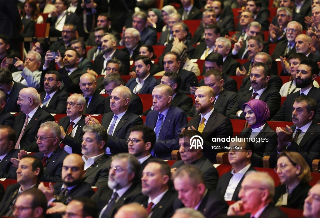 Cumhurbaşkanı Erdoğan "İlim Yayma Ödülleri" törenine katıldı