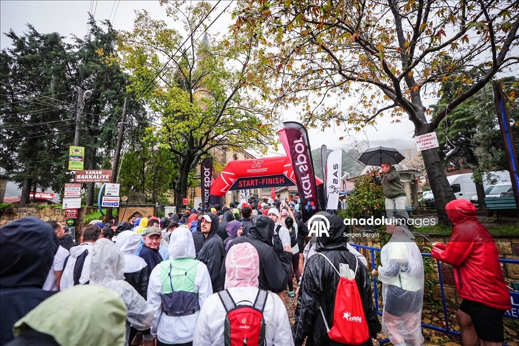 "9. Kar Spor İda Ultra" koşusu Kazdağları'nda başladı