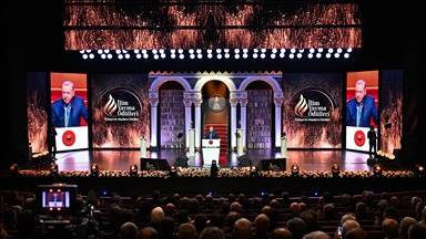 Cumhurbaşkanı Erdoğan "İlim Yayma Ödülleri" törenine katıldı