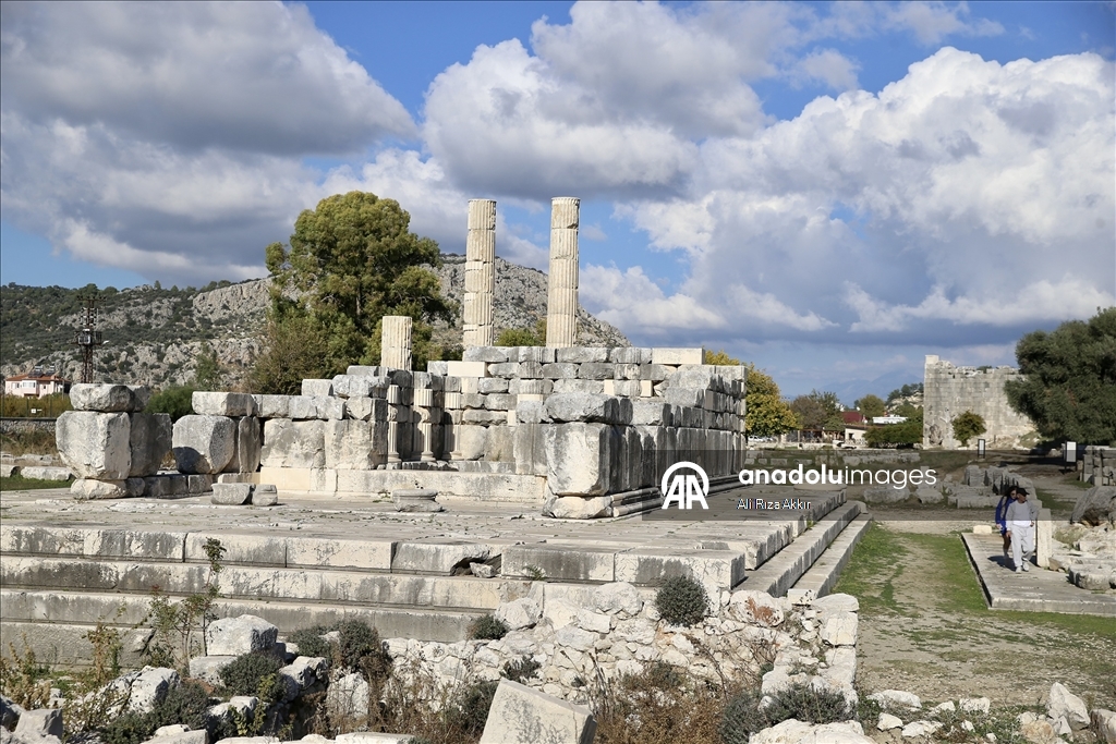 Letoon Kutsal Alanı'ndaki kazılar "Geleceğe Miras Projesi"yle hızlanacak