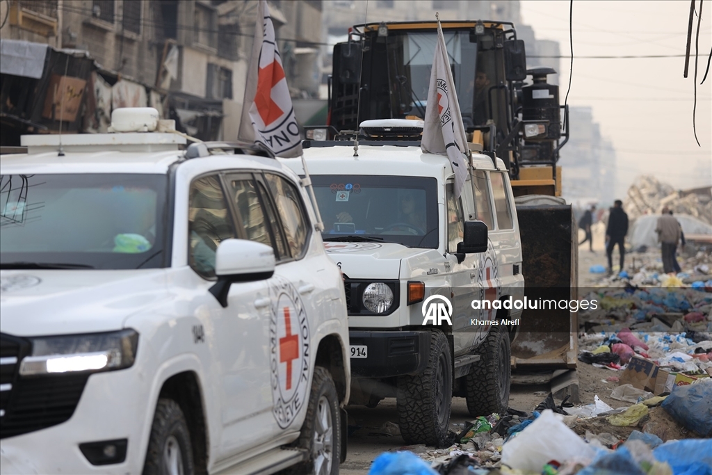 Kassam Tugayları ve Kızılhaç, Beyt Lahiya’da arama bölgesine ilk kez girdi