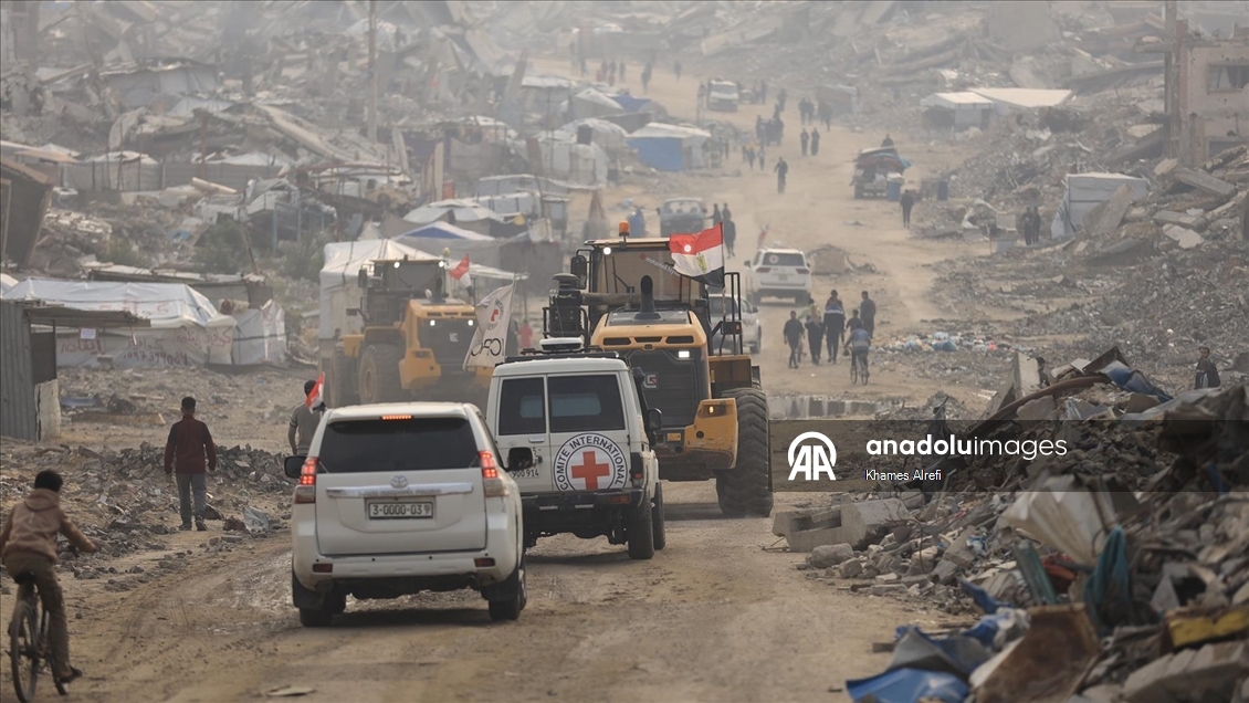 Kassam Tugayları ve Kızılhaç, Beyt Lahiya’da arama bölgesine ilk kez girdi