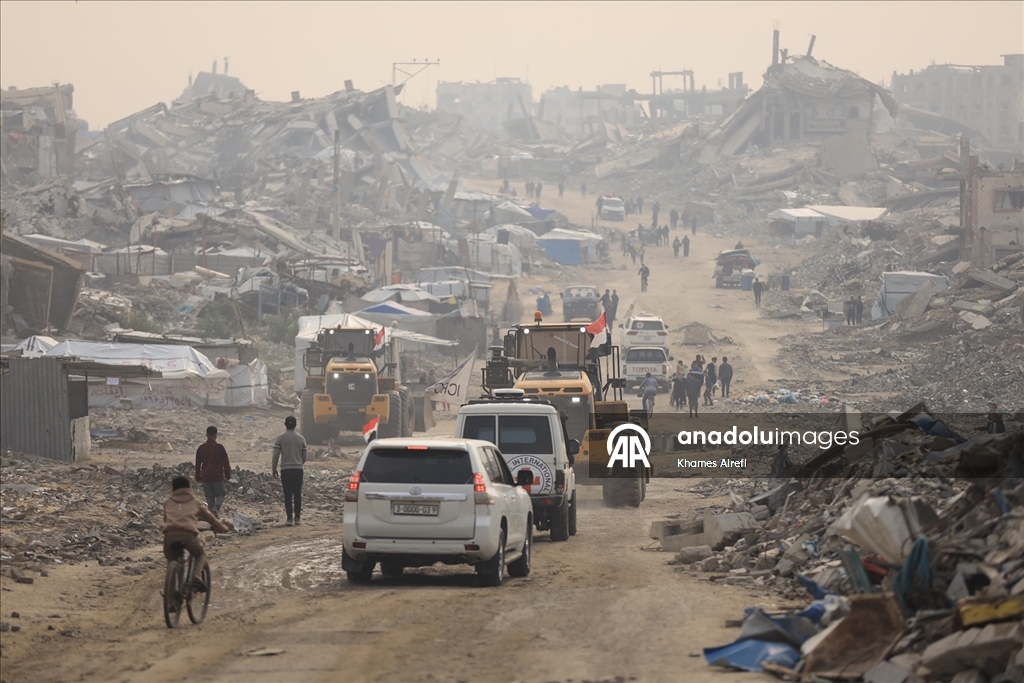 Kassam Tugayları ve Kızılhaç, Beyt Lahiya’da arama bölgesine ilk kez girdi