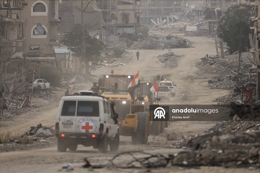 Kassam Tugayları ve Kızılhaç, Beyt Lahiya’da arama bölgesine ilk kez girdi