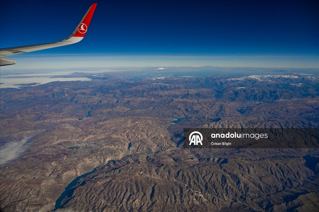 Yeryüzünün güzelliklerine kuş bakışı