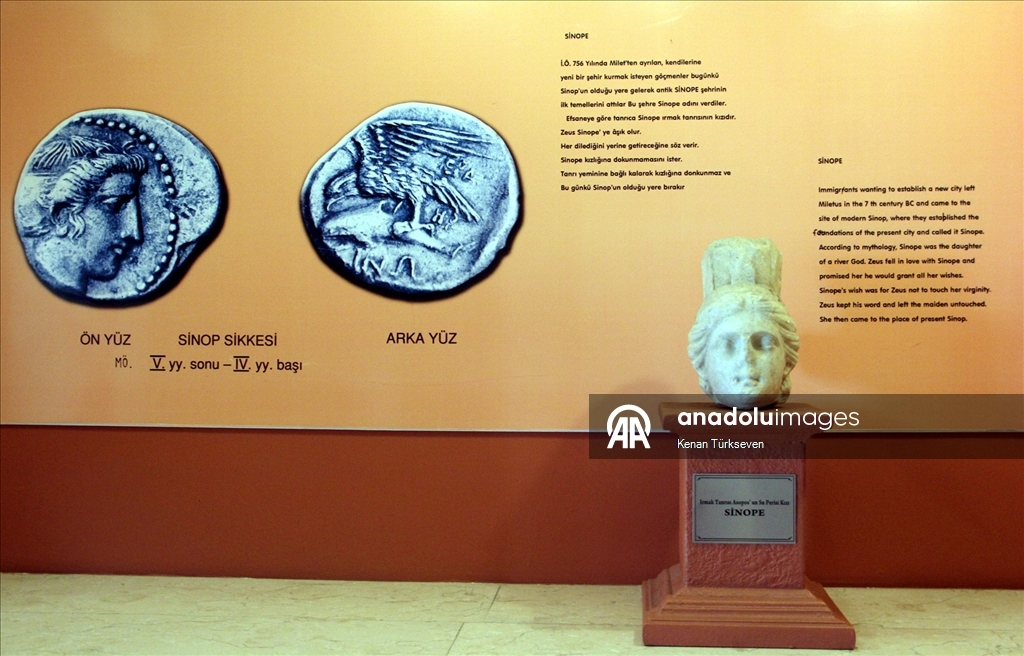 Her yerinden tarih fışkıran Sinop'ta tarihi eserler titizlikle çıkarılıyor