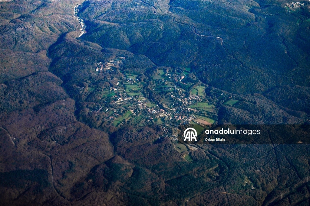 Yeryüzünün güzelliklerine kuş bakışı