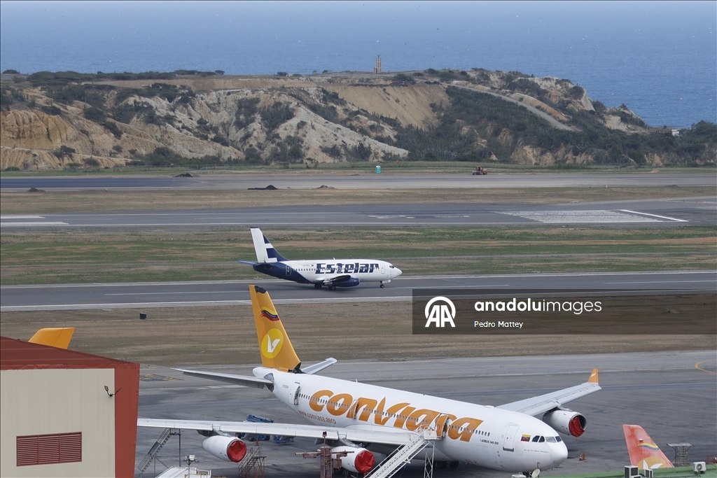 Международный аэропорт имени Симона Боливара продолжает работу несмотря на напряженность между США и Венесуэлой