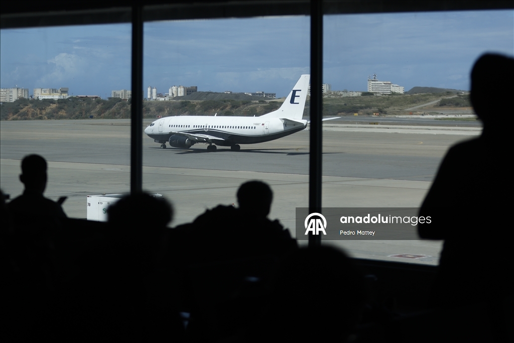 Международный аэропорт имени Симона Боливара продолжает работу несмотря на напряженность между США и Венесуэлой