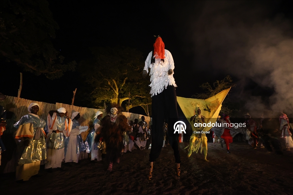 Cultural event held among baobab trees in Senegal