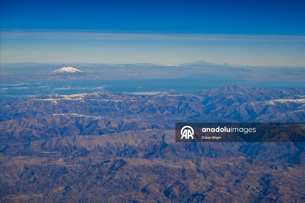 Yeryüzünün güzelliklerine kuş bakışı