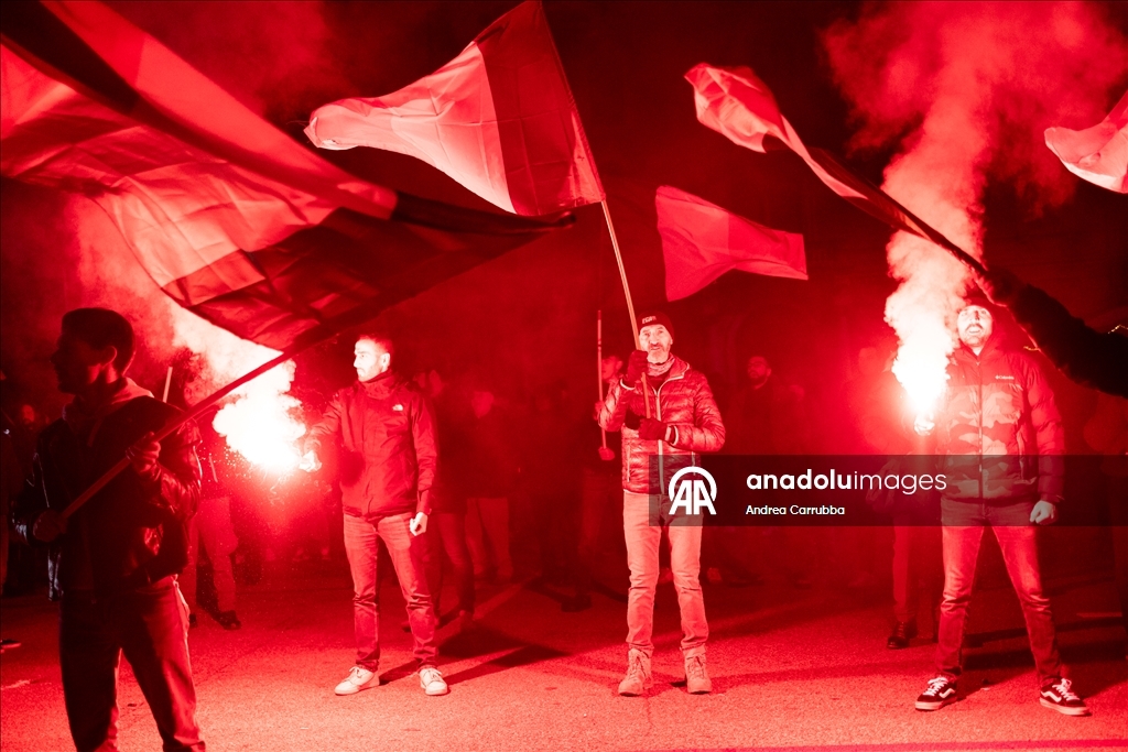 Ультраправые в Италии провели акцию против миграции